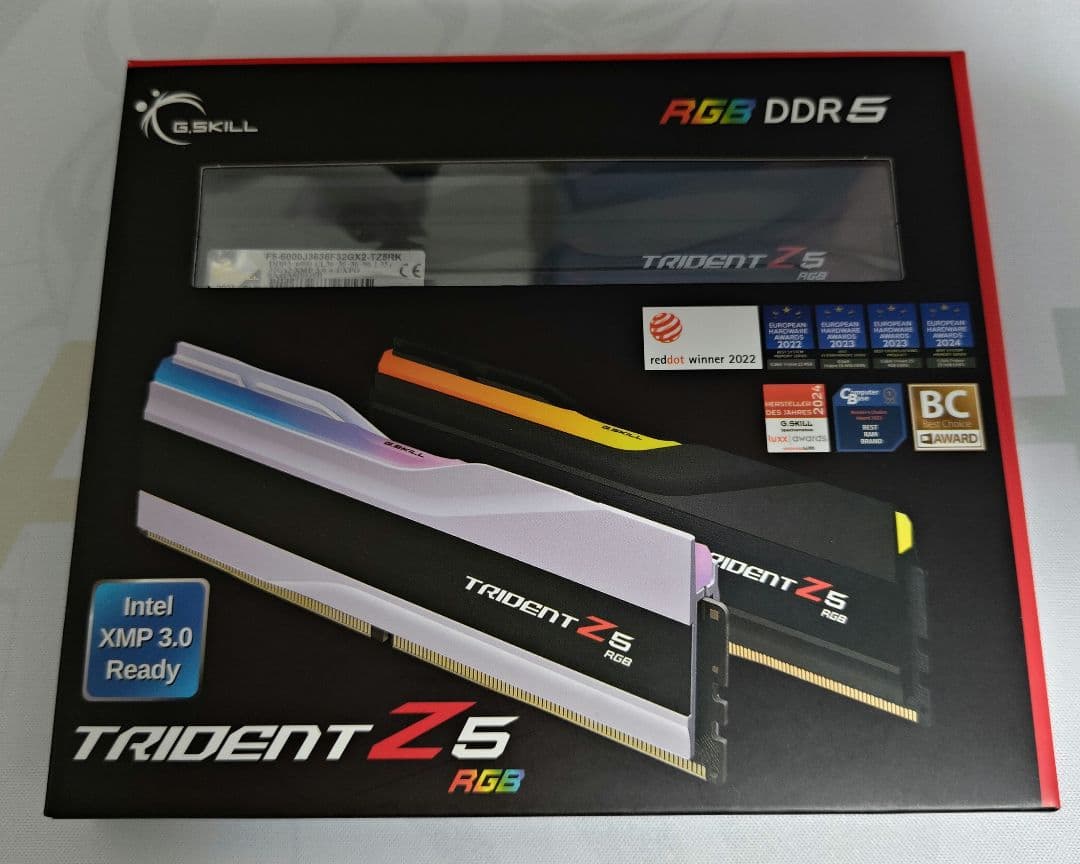 メモリー G.SKILL F5-6000J3636F32GX2-TZ5R