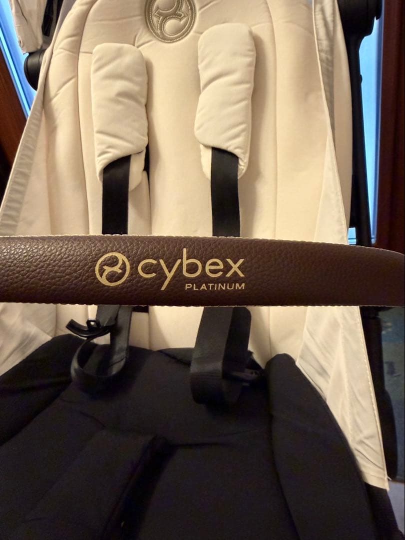 COYA Cybex ベビーカー バンパー付き ホワイト三越伊勢丹限定カラー