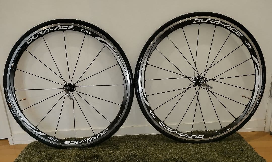 Dura-Ace WH-9000 C35軽量カーボンホイール｜11s 前後セット
