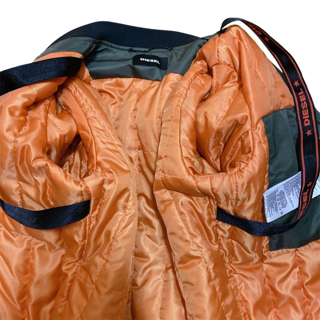 DIESEL MA-1 フライトジャケット オリーブグリー カーキ　Mサイズ