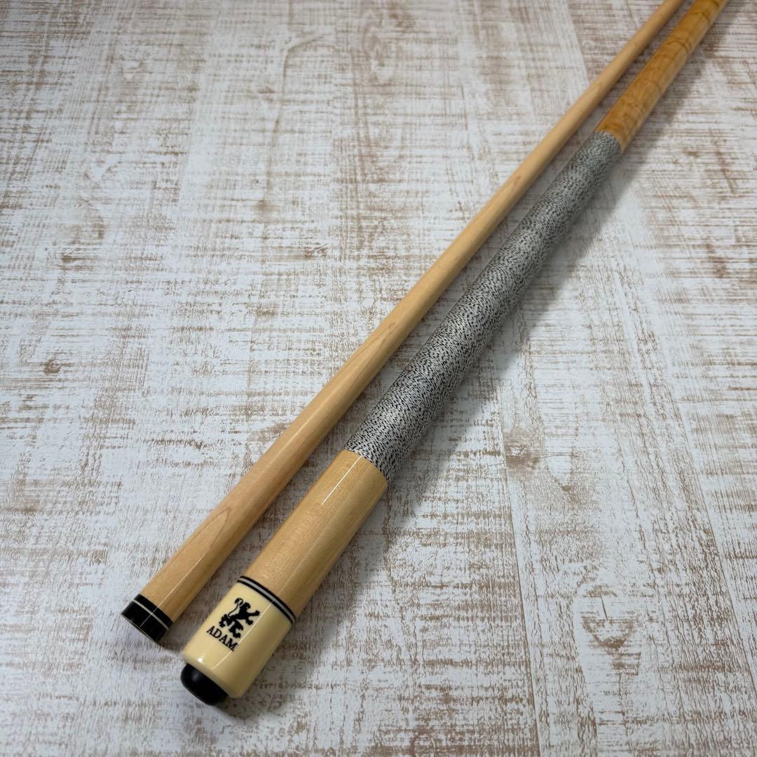 美品　ADAM アダム ビリヤードキュー　シャフト　ケース付き