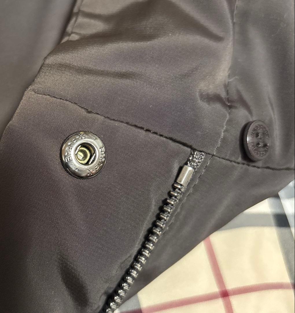 バーバリーロンドン ダウンベスト ノバチェック黒 サイズ40