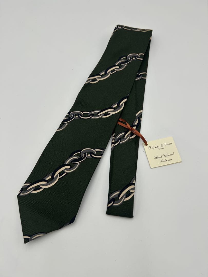 新品未使用　Holiday & Brown ネクタイ　ホリデー&ブラウン　緑