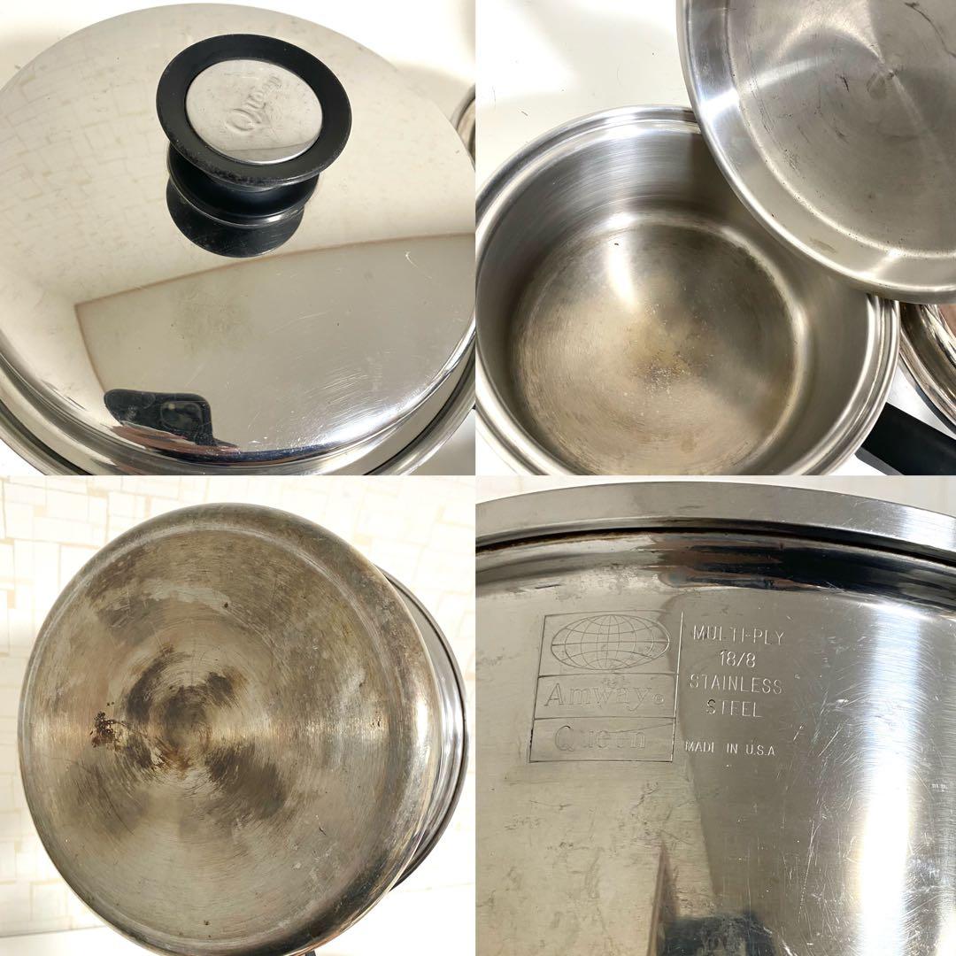 Amway アムウェイクイーン 片手鍋 フライパン 7点セット