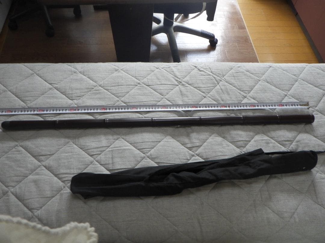 座頭市 仕込み杖 丸茶竹鞘新品未使用本商品は美術刀剣（模擬刀）です