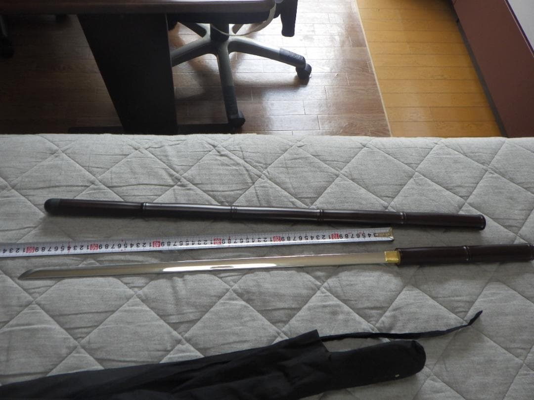 座頭市 仕込み杖 丸茶竹鞘新品未使用本商品は美術刀剣（模擬刀）です