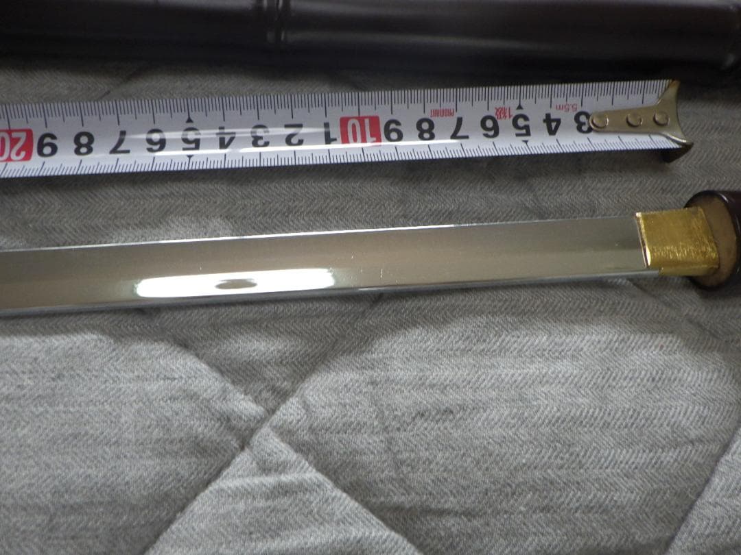 座頭市 仕込み杖 丸茶竹鞘新品未使用本商品は美術刀剣（模擬刀）です