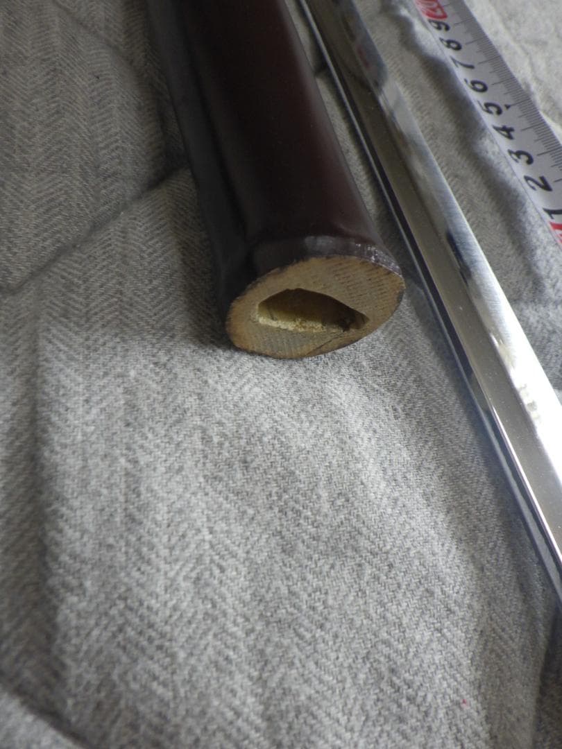座頭市 仕込み杖 丸茶竹鞘新品未使用本商品は美術刀剣（模擬刀）です
