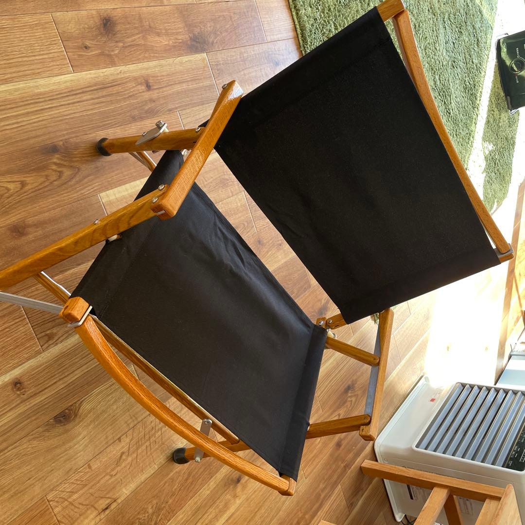 カーミットチェア ワイド ブラック