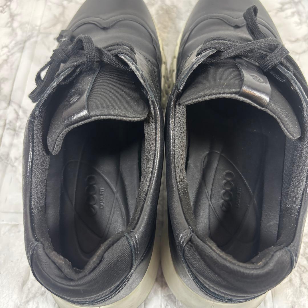 【美品】eco エコー グルーブ ハイブリッド 本革 ブラック 26㎝