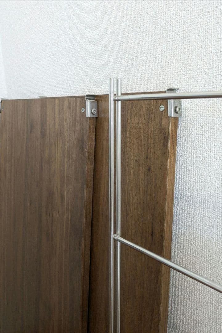 【おかん】無印良品 ステンレスユニットシェルフ 追加板 帆立 クロスバー
