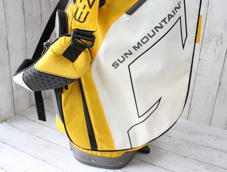 サンマウンテン スタンドバッグ キャディバッグ イエロー