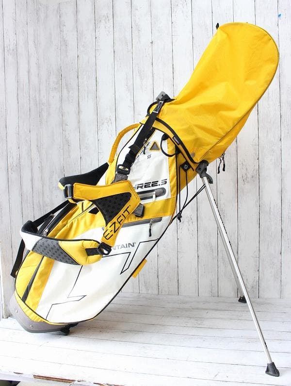 サンマウンテン スタンドバッグ キャディバッグ イエロー