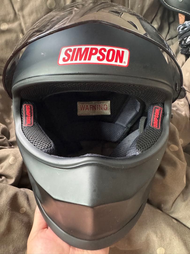 マットカラー シンプソン フルフェイス