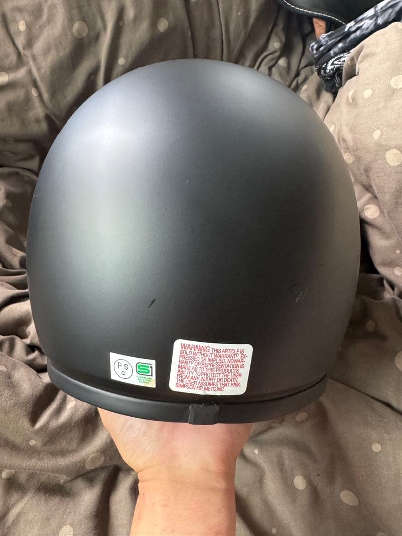 マットカラー シンプソン フルフェイス