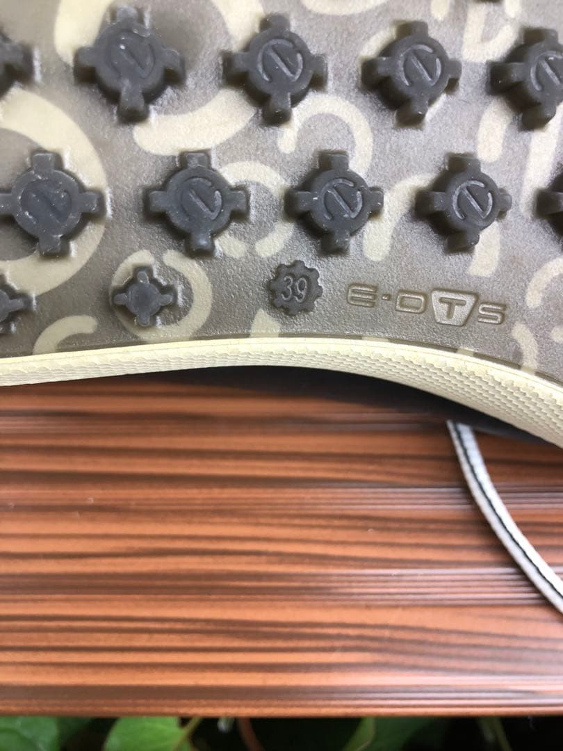 345番 超美品ecco ゴルフシューズ 黒 39 24.5cmスパイクレス