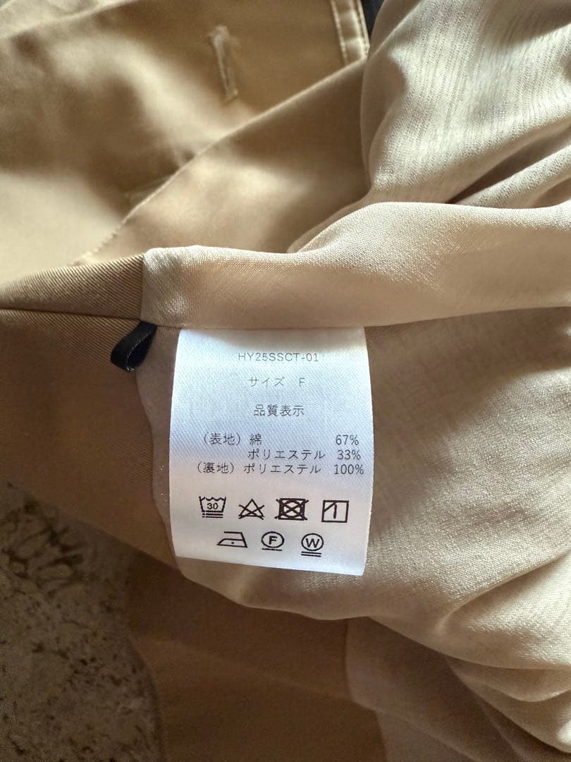 HYEON へヨン　トレンチ　2way trench coat