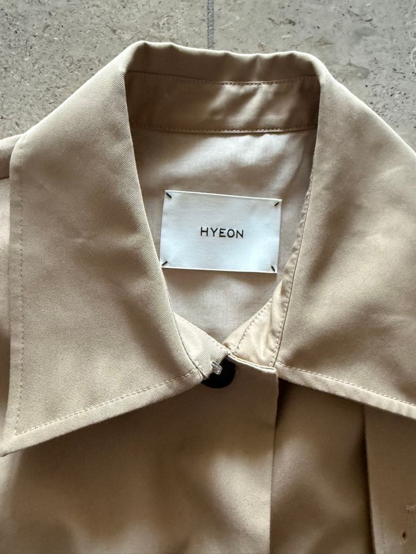 HYEON へヨン　トレンチ　2way trench coat