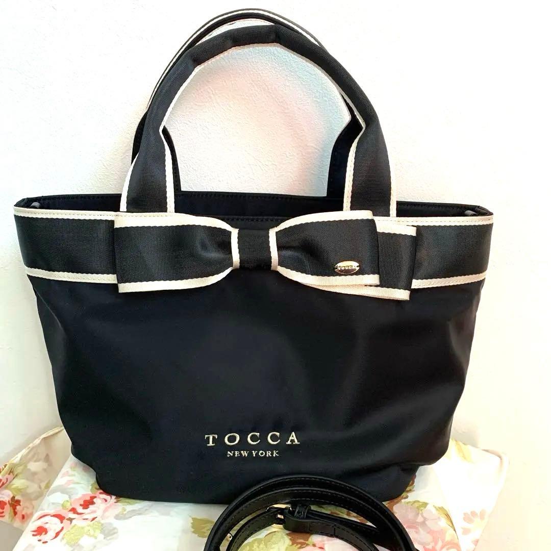 ❣️TOCCA リボン付きトートバッグ❣️