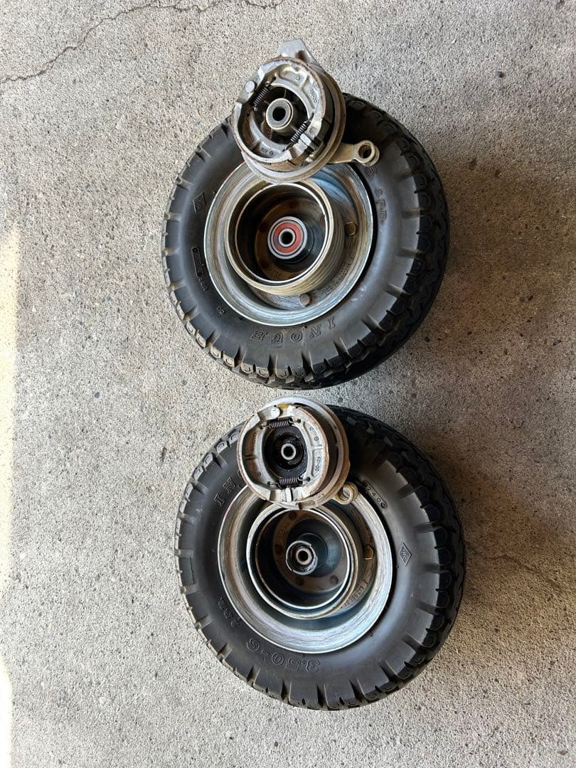 ヤマハ ポッケ ホイールセット