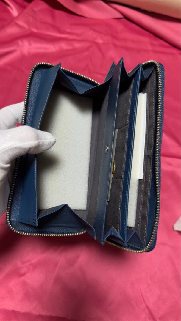 たかひろさま専用　迷彩柄 ネイビー 長財布