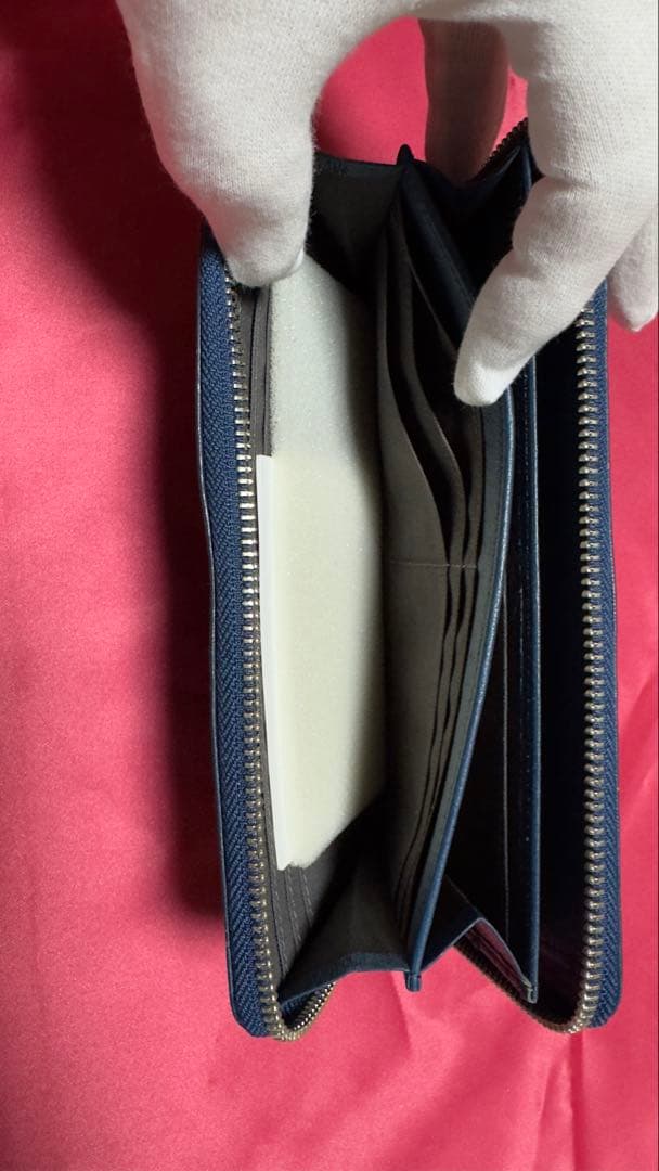 たかひろさま専用　迷彩柄 ネイビー 長財布