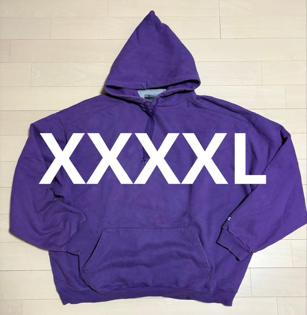 チャンピオン　スーパーフーディー　US規格 XXXXL