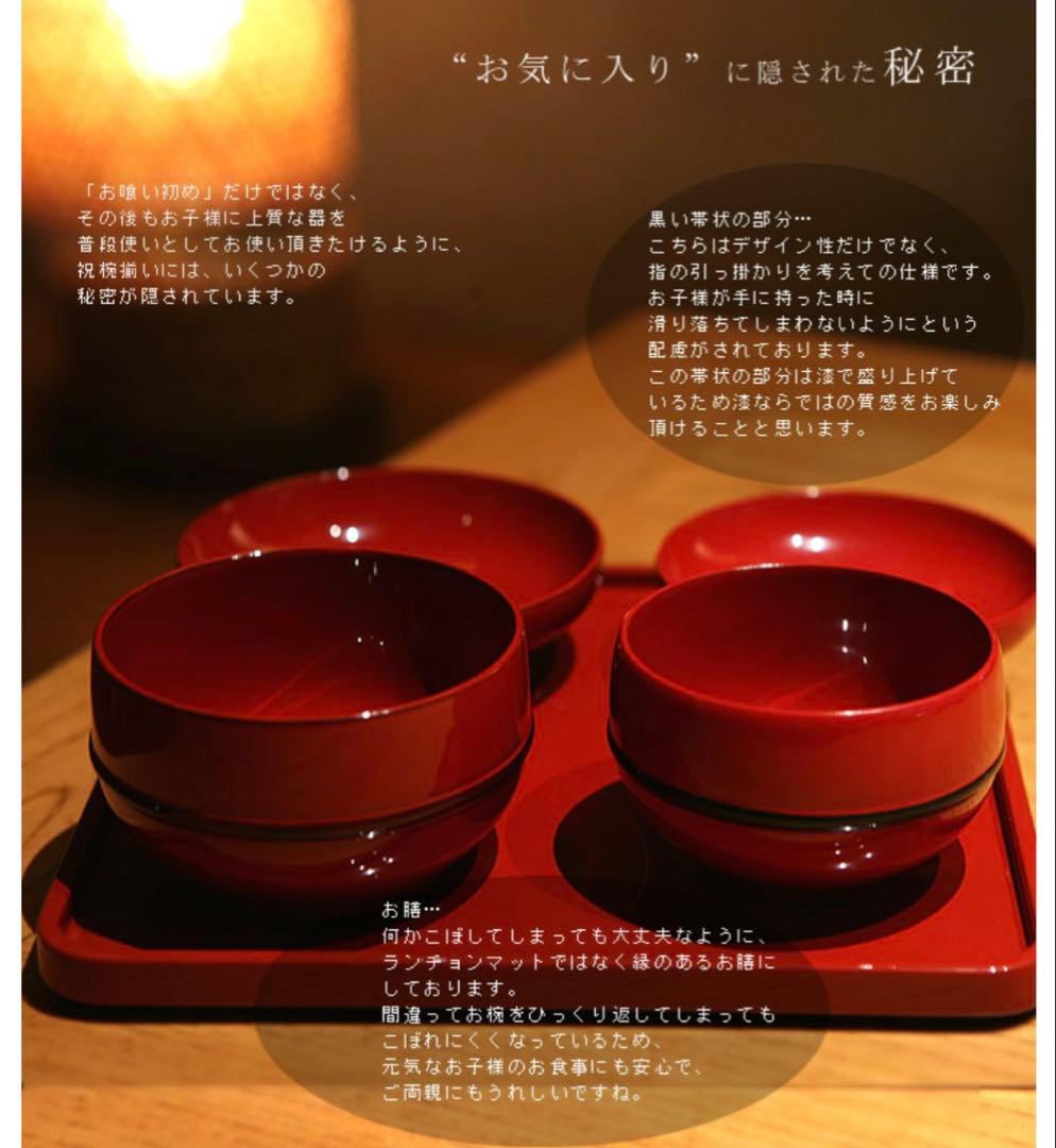 山田平安堂　祝椀揃い