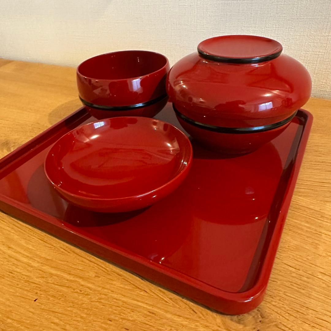 山田平安堂　祝椀揃い