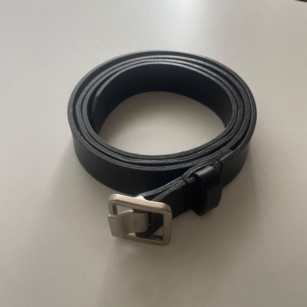 YOKE（ヨーク）Narrow Leather Belt