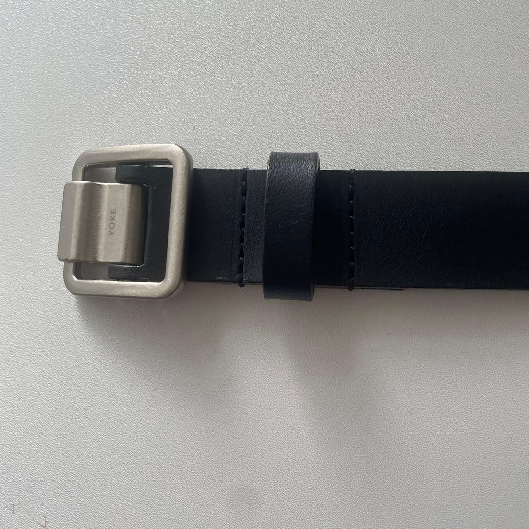 YOKE（ヨーク）Narrow Leather Belt