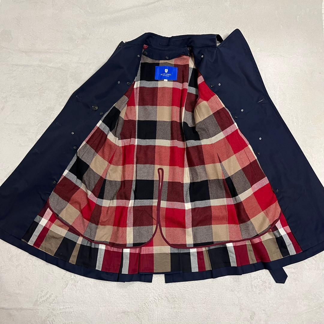 BLUE LABEL ブルーレーベル クレストブリッジ コート ネイビー 40
