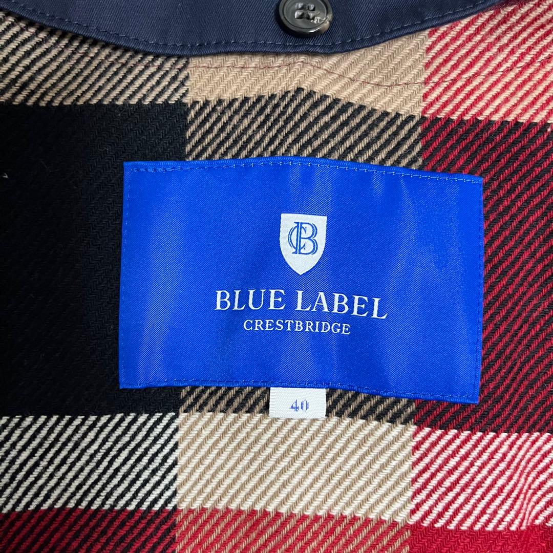 BLUE LABEL ブルーレーベル クレストブリッジ コート ネイビー 40