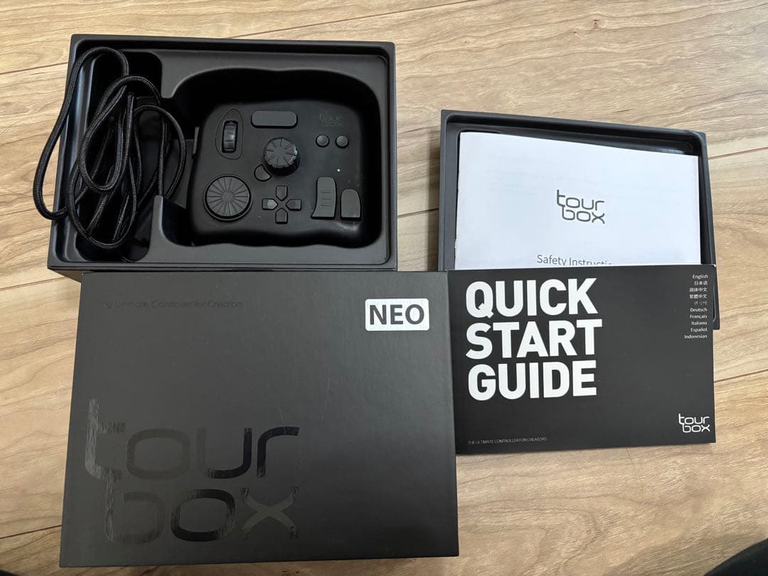 【箱あり動作確認済】Tourbox NEO ブラック　ツアーボックスネオ