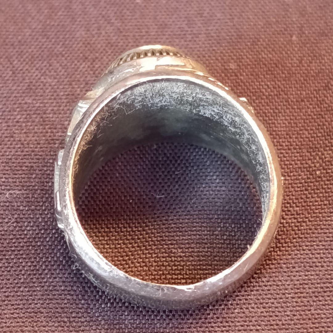 12号　マクドナルド　指輪　リング　従業員限定　シルバー色　ビンテージ