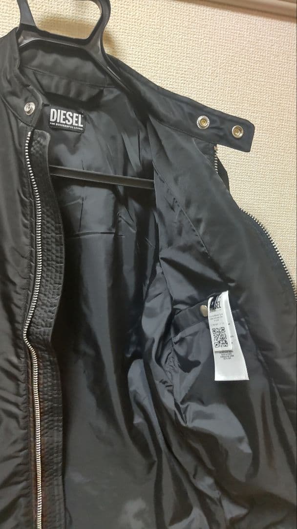 DIESEL　レザージャケット（使用感なし） サイズS