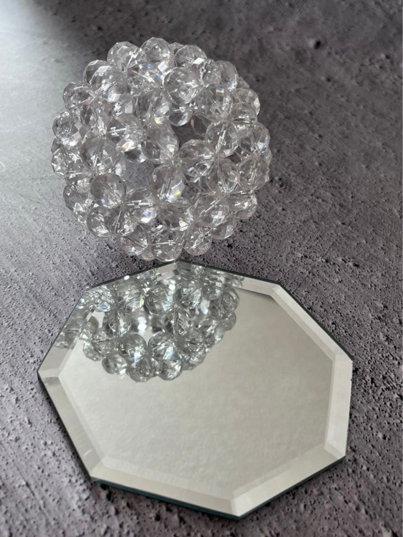 ベクトル平衡体　水晶　クリスタル　フラワーオブライフ