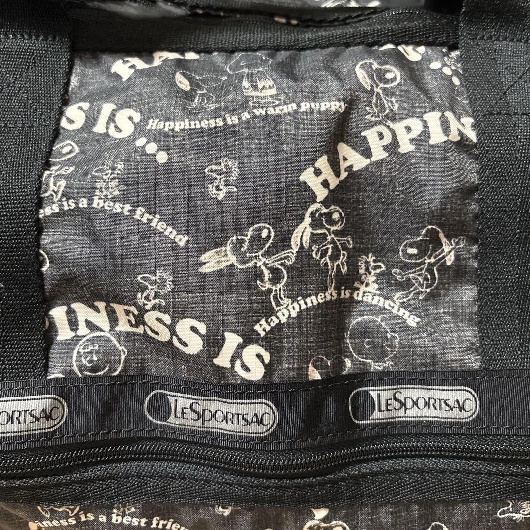 LeSportsac レスポートサック スヌーピー ボストンバッグ