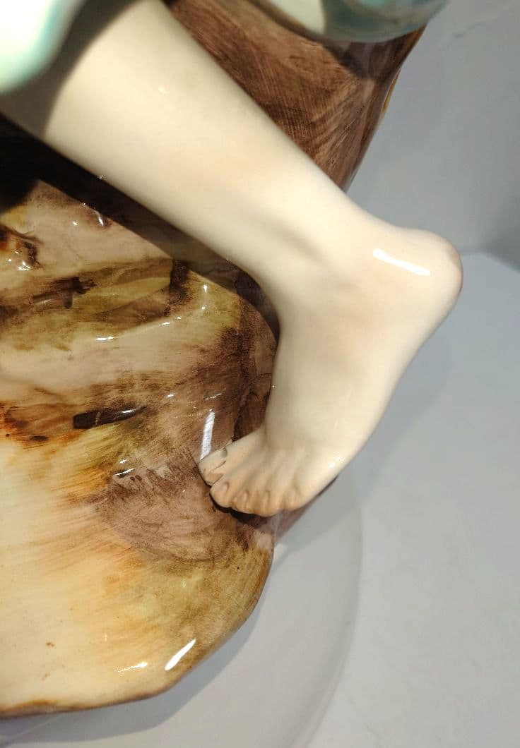 特大capodimonteカポディモンテ イタリア製 貴婦人 置物 フィギュリン