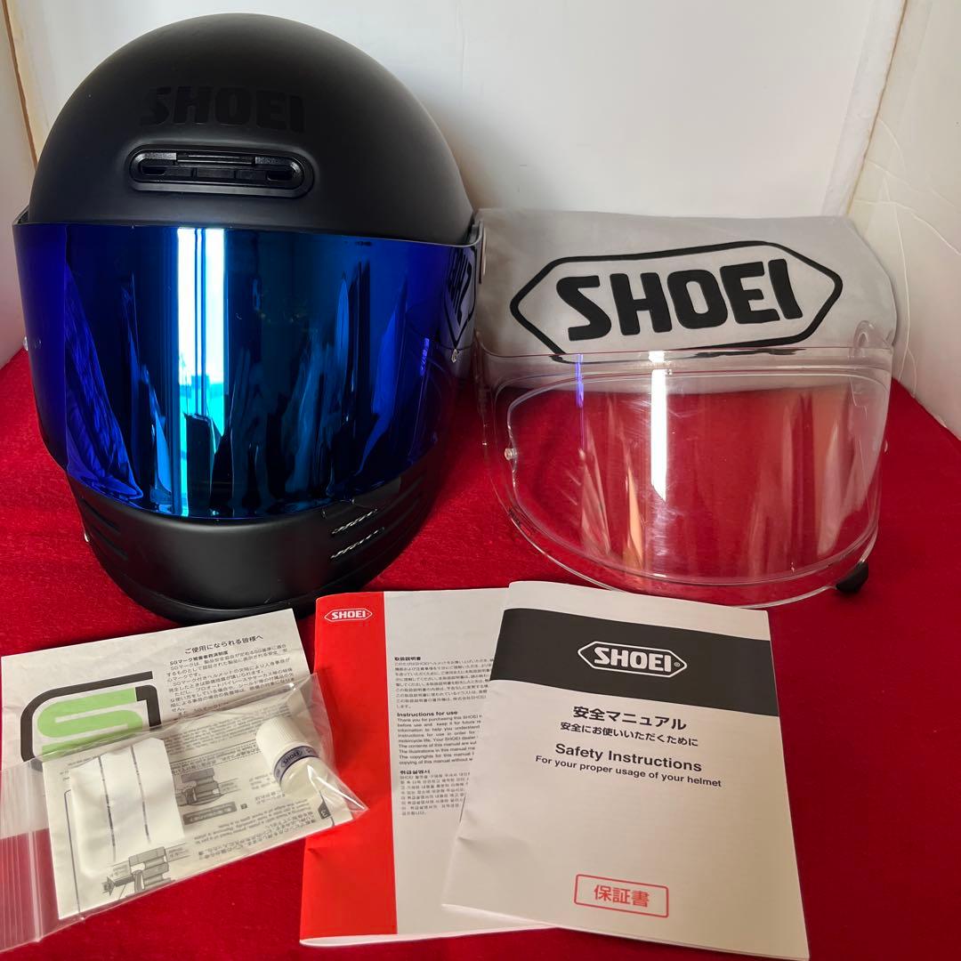 SHOEI グラムスター　Mサイズ ✨新品ブルーダークシールド搭載‼️