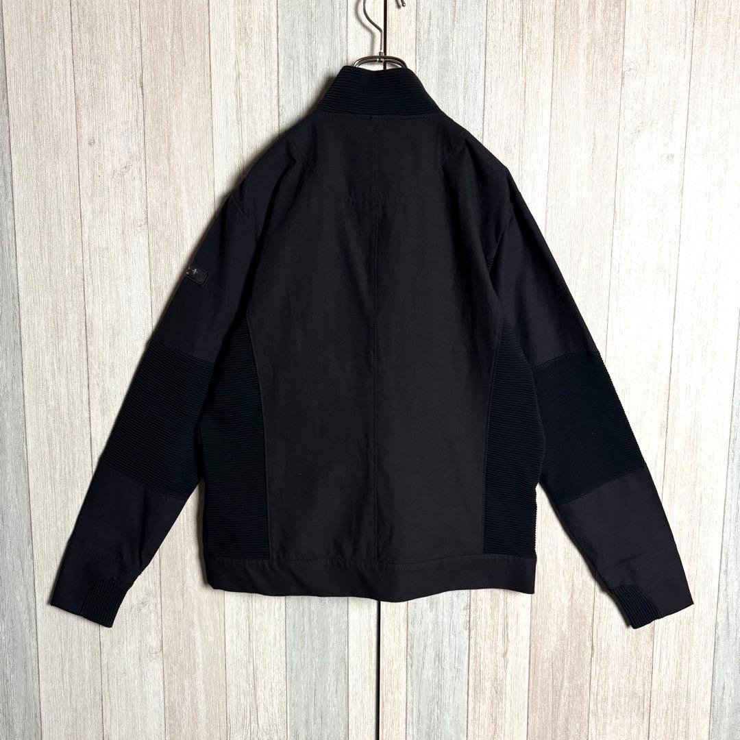 3600【未使用級・極美品】タトラス 袖ワッペンロゴ 切替 トラックジャケット