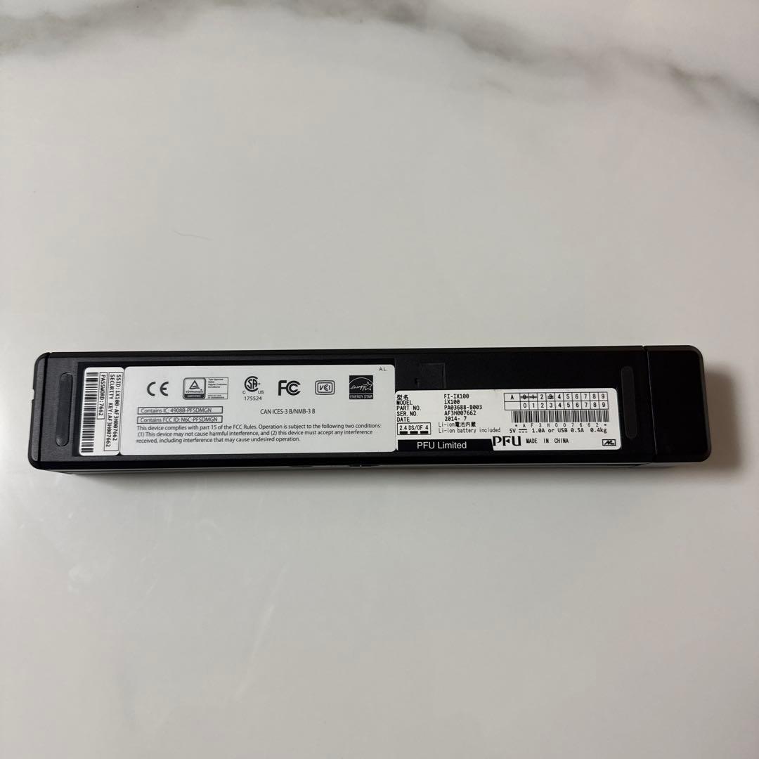 ScanSnap iX100 新品 未使用 箱あり