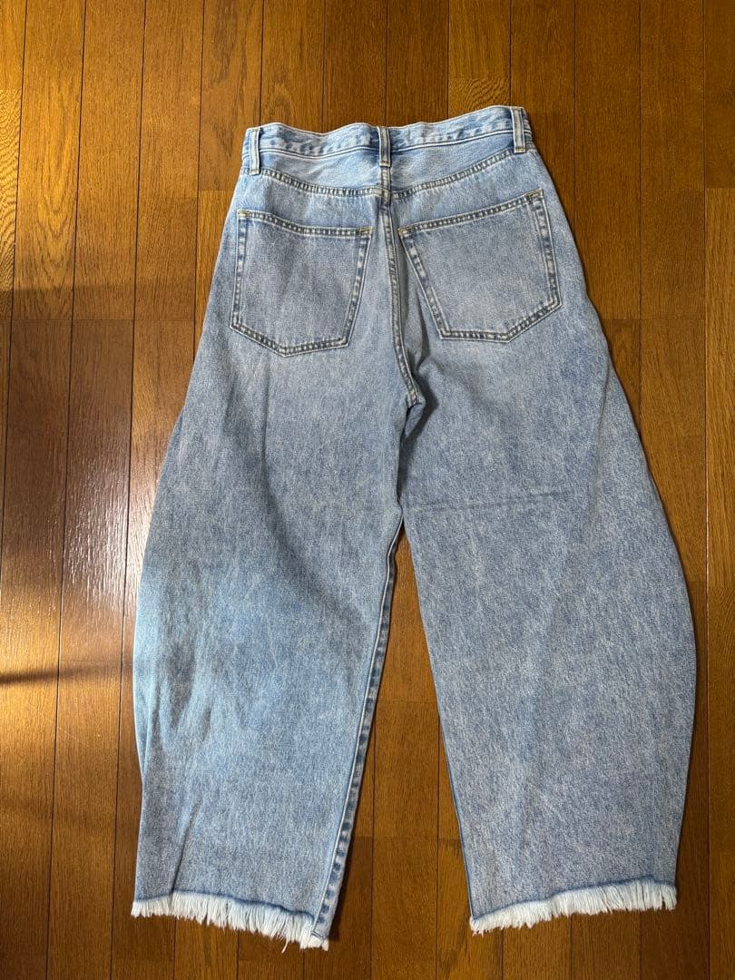 Whim Gazetteウィムガゼット　ラインカーブデニム　サイズ36