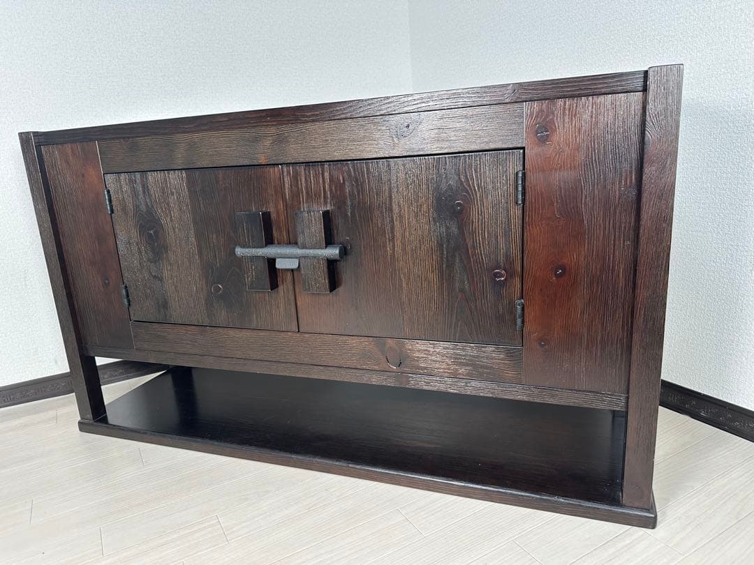 展示品 現代和具 松岡漆工 NOBUYA MATSUOKA サイドボード※i4※