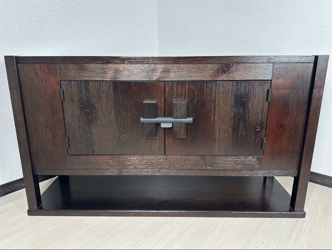 展示品 現代和具 松岡漆工 NOBUYA MATSUOKA サイドボード※i4※