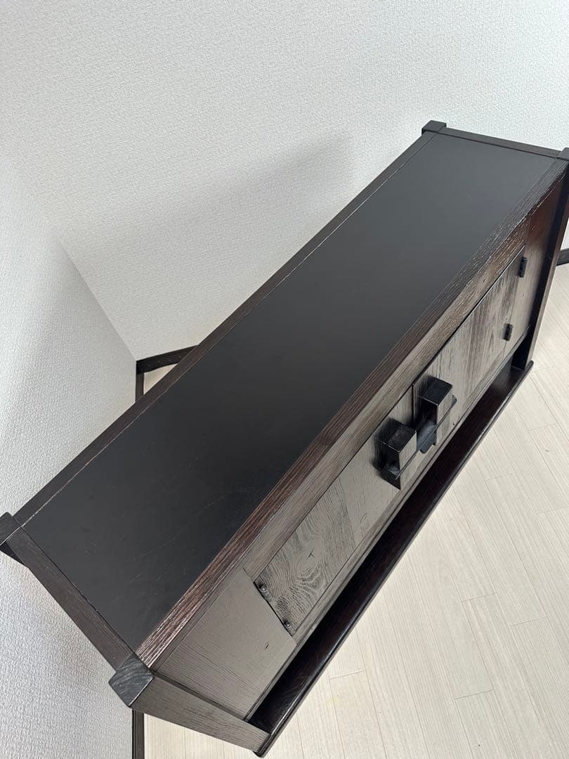 展示品 現代和具 松岡漆工 NOBUYA MATSUOKA サイドボード※i4※