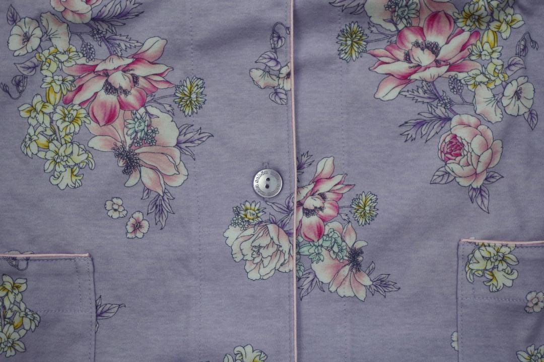 【新品】ミラショーンmila schon 春秋物スムースニットパジャマ（M)