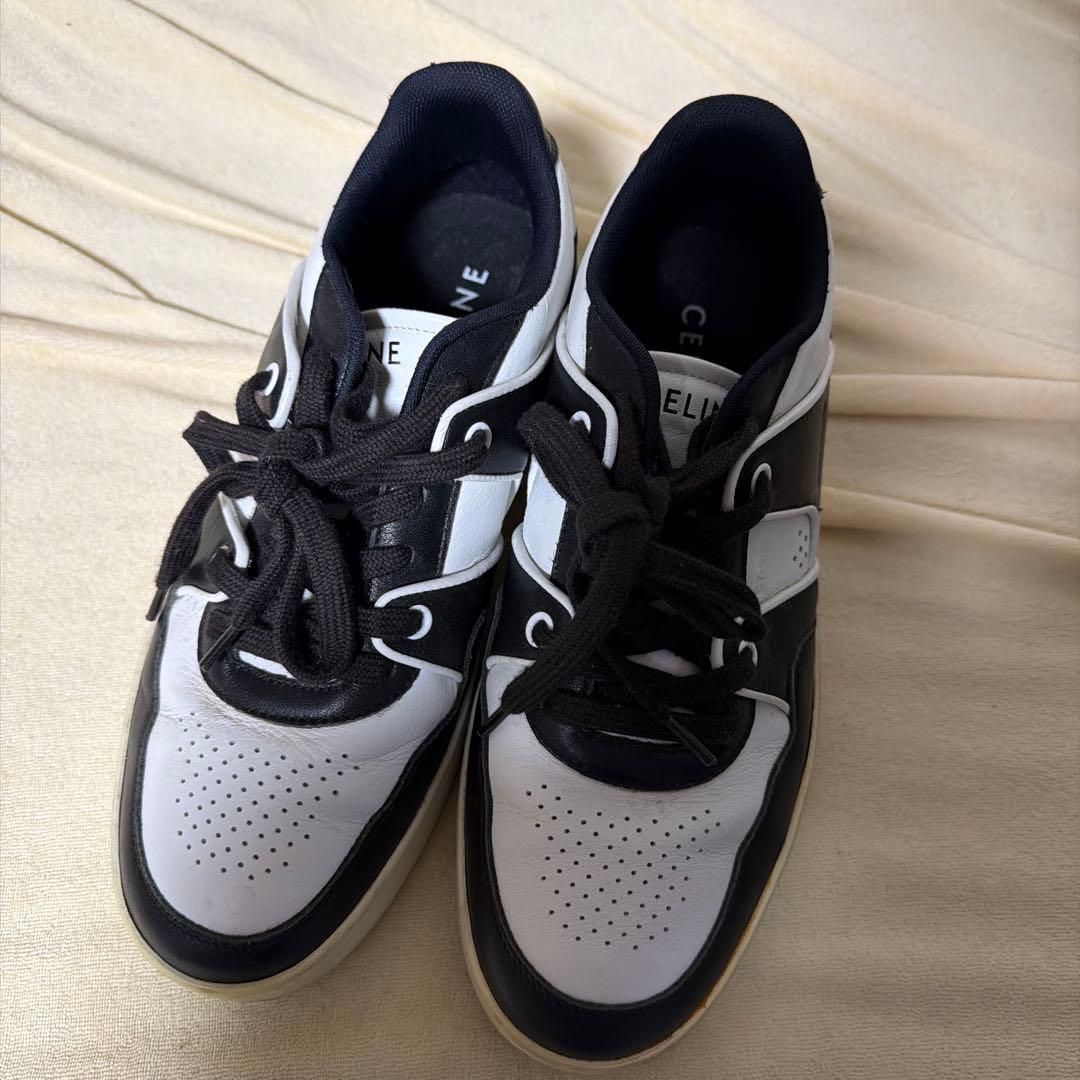中古　CELINE CT-04 レースアップ ロースニーカー　39
