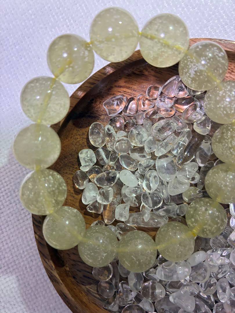 高品質リビアングラス 14mm クリストバライト入り8枚目参照