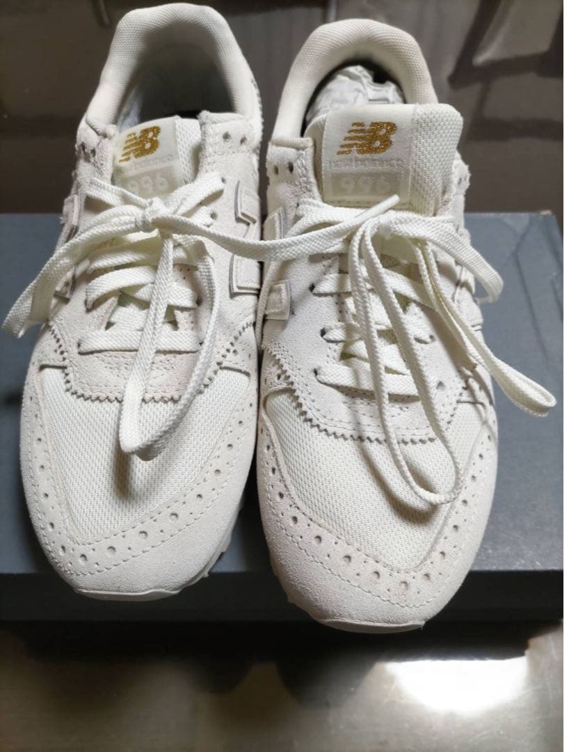 new balance WL996 ホワイト スニーカー